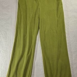 Sincerely Jules Lime Green Wide Leg Pants